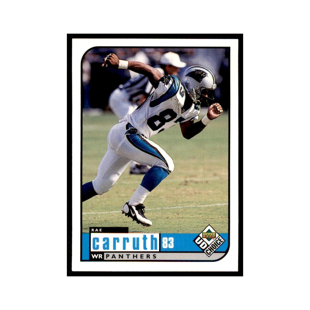 Rae Carruth 1998 UD Choice #26 Football Cards Football Card NM