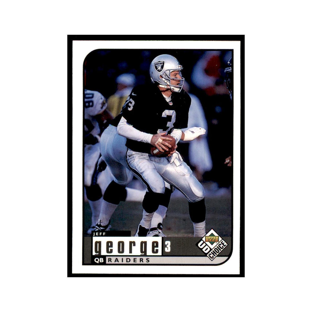 Jeff George 1998 UD Choice #129 Football Cards Football Card NM