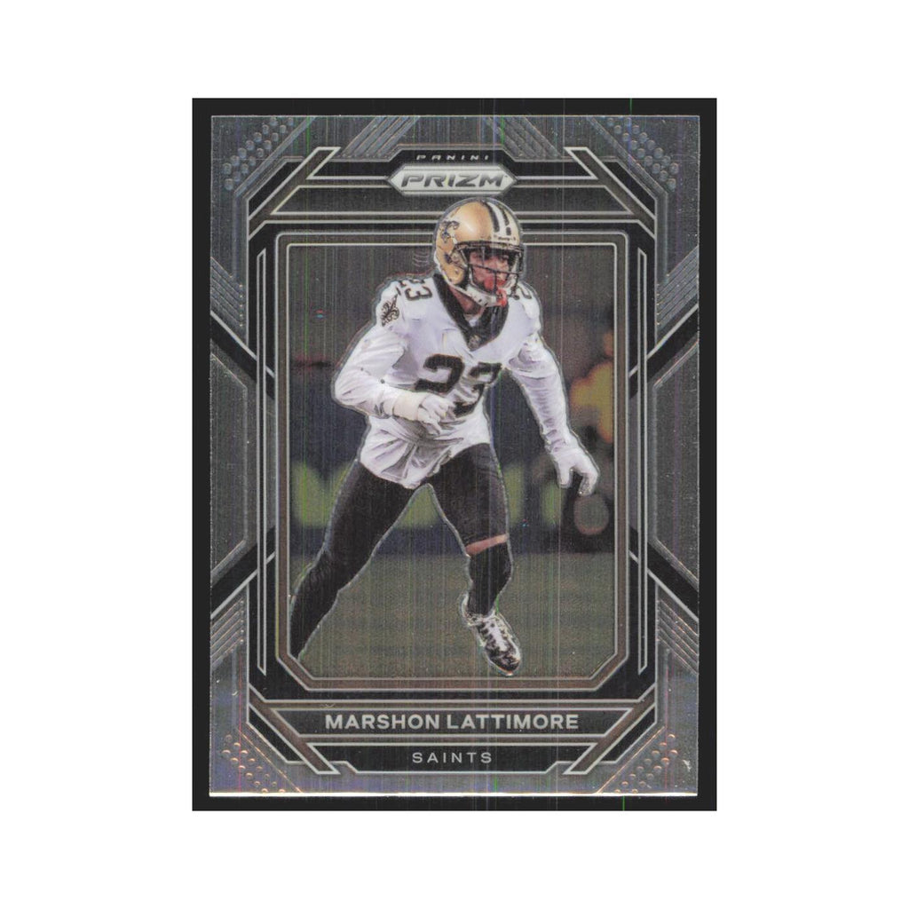 Marshon Lattimore 2022 Panini Prizm #214 New Orleans Saints Football Card NM