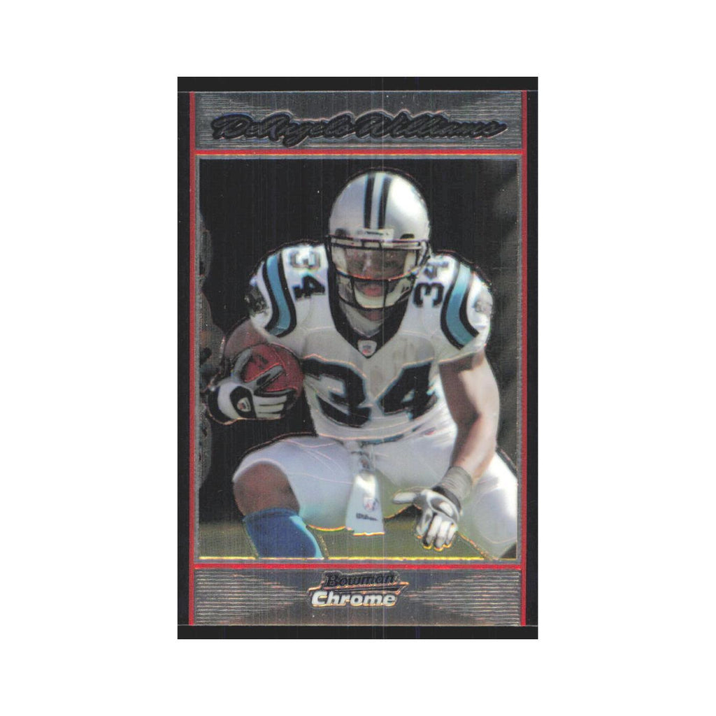 DeAngelo Williams 2007 Bowman Chrome #BC180 Carolina Panthers Football Card NM