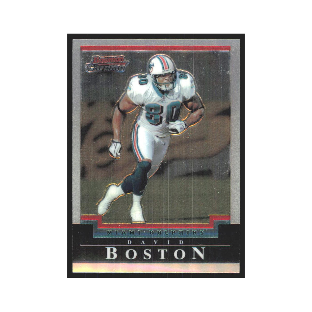 David Boston 2004 Bowman Chrome #63 Miami Dolphins Football Card NM