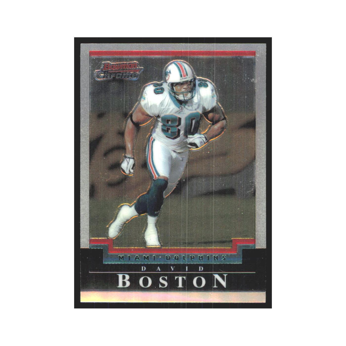 David Boston 2004 Bowman Chrome #63 Miami Dolphins Football Card NM