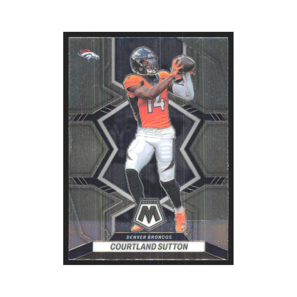 Courtland Sutton 2022 Panini Mosaic #59 Denver Broncos Football Card NM