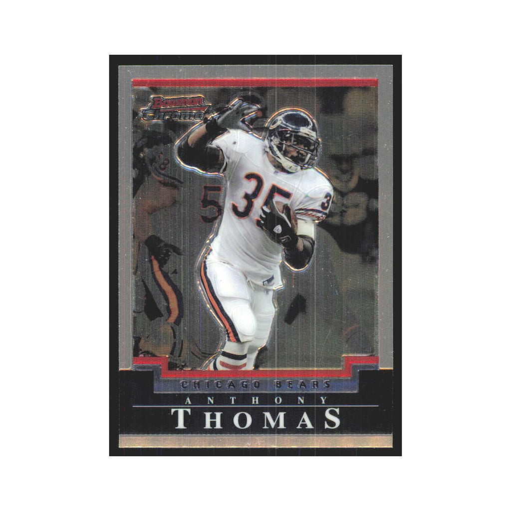 Anthony Thomas 2004 Bowman Chrome #61 Chicago Bears Football Card NM