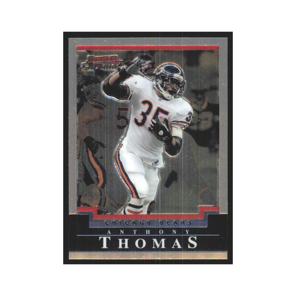 Anthony Thomas 2004 Bowman Chrome #61 Chicago Bears Football Card NM