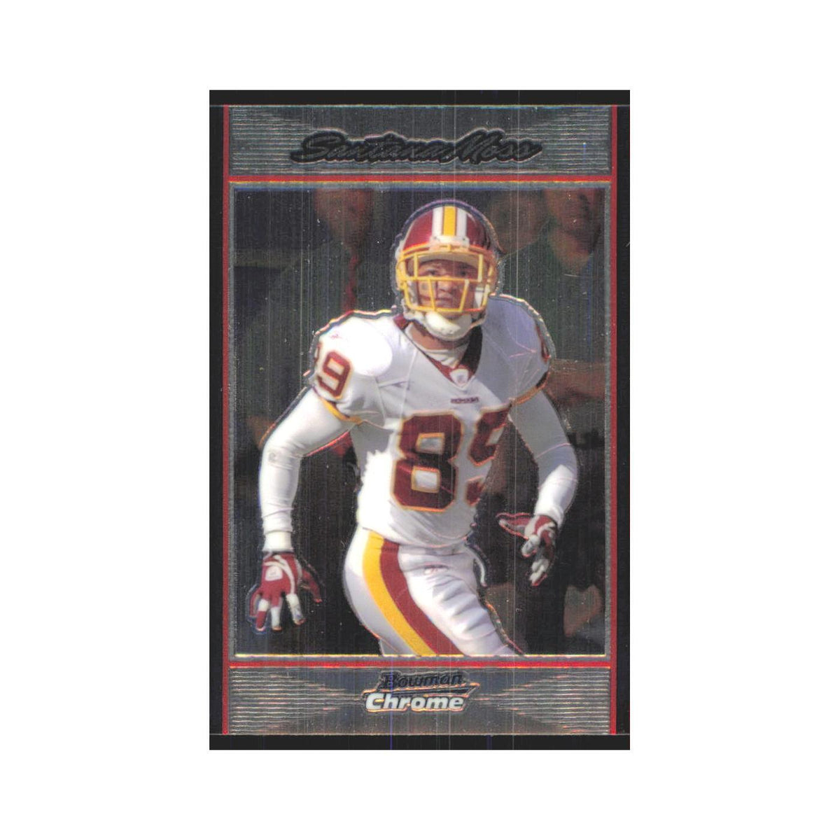 Santana Moss 2007 Bowman Chrome #BC160 Washington Redskins Football Card NM