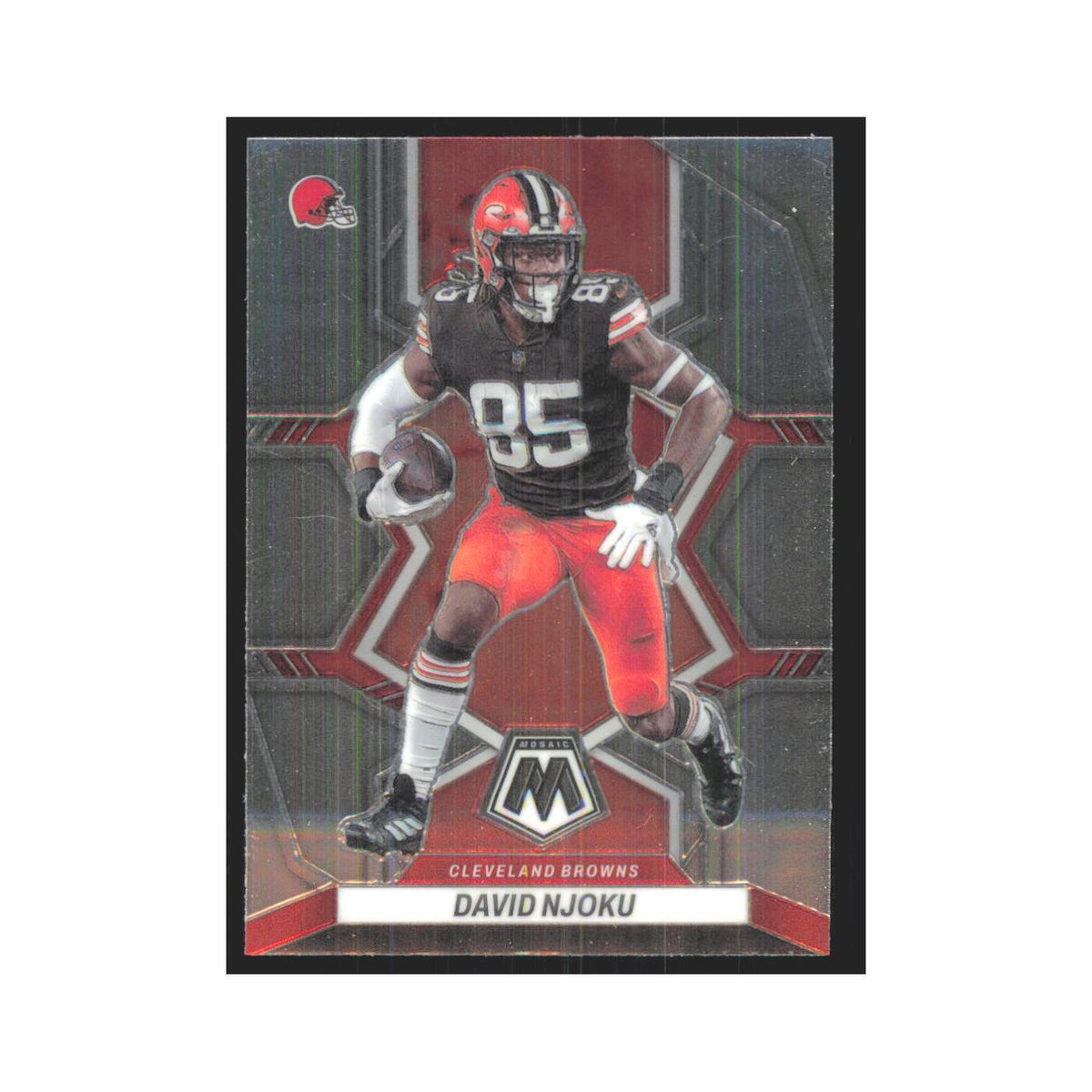 David Njoku 2022 Panini Mosaic #48 Cleveland Browns Football Card NM