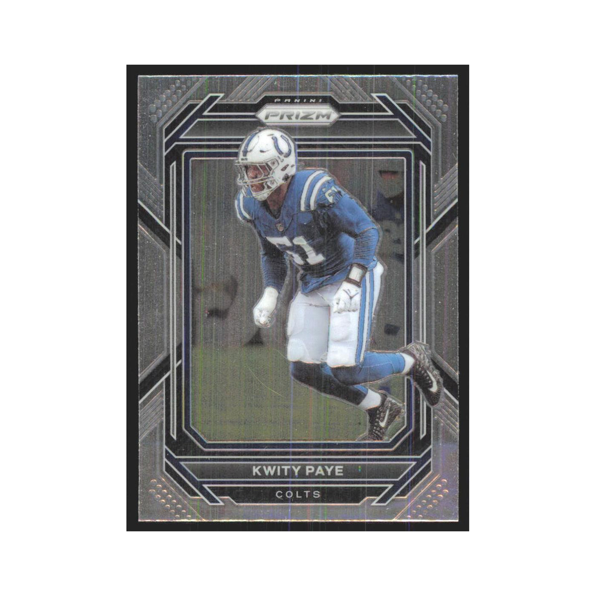 Kwity Paye 2022 Panini Prizm #127 Indianapolis Colts Football Card NM