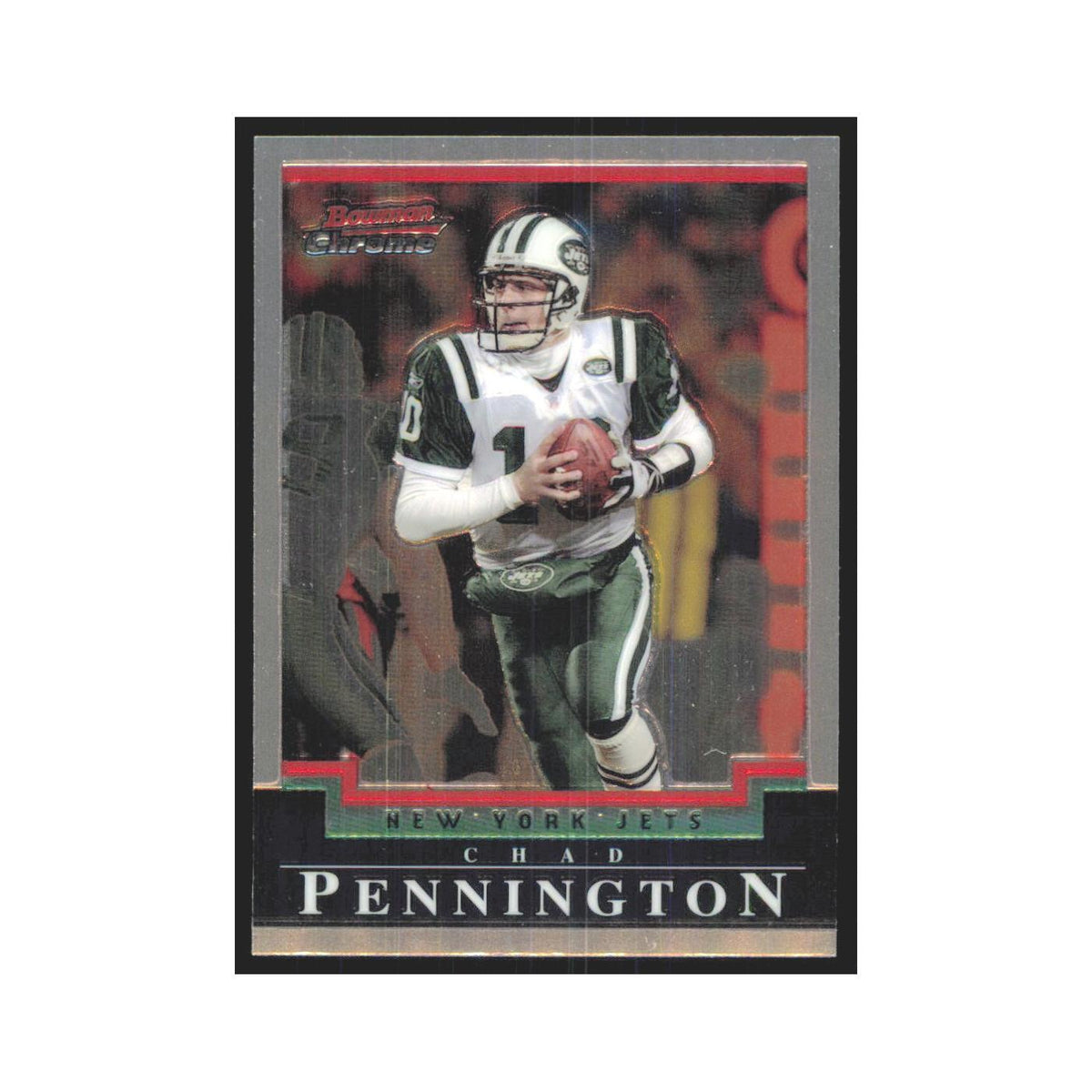 Chad Pennington 2004 Bowman Chrome #35 New York Jets Football Card NM