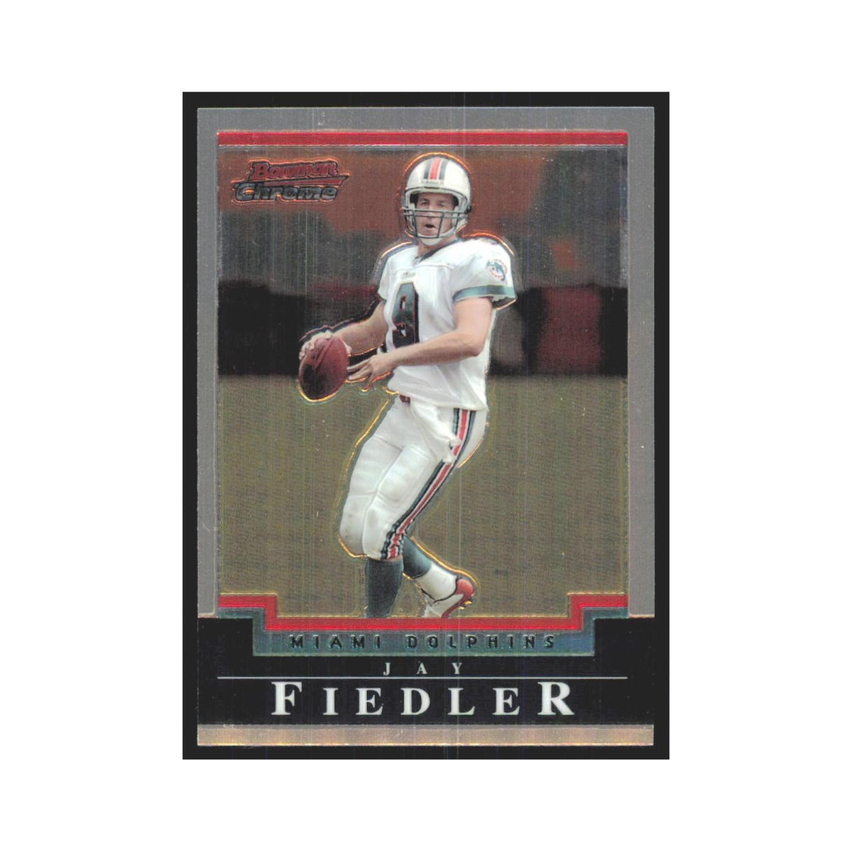 Jay Fiedler 2004 Bowman Chrome #2 Miami Dolphins Football Card NM