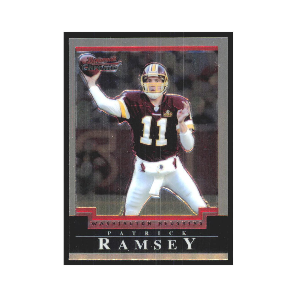 Patrick Ramsey 2004 Bowman Chrome #33 Washington Redskins Football Card NM