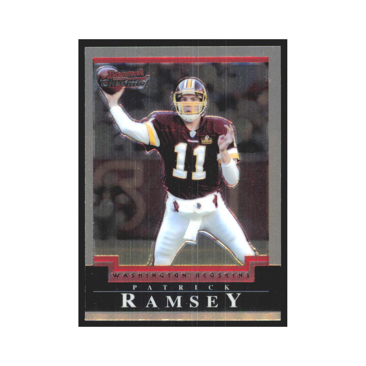 Patrick Ramsey 2004 Bowman Chrome #33 Washington Redskins Football Card NM