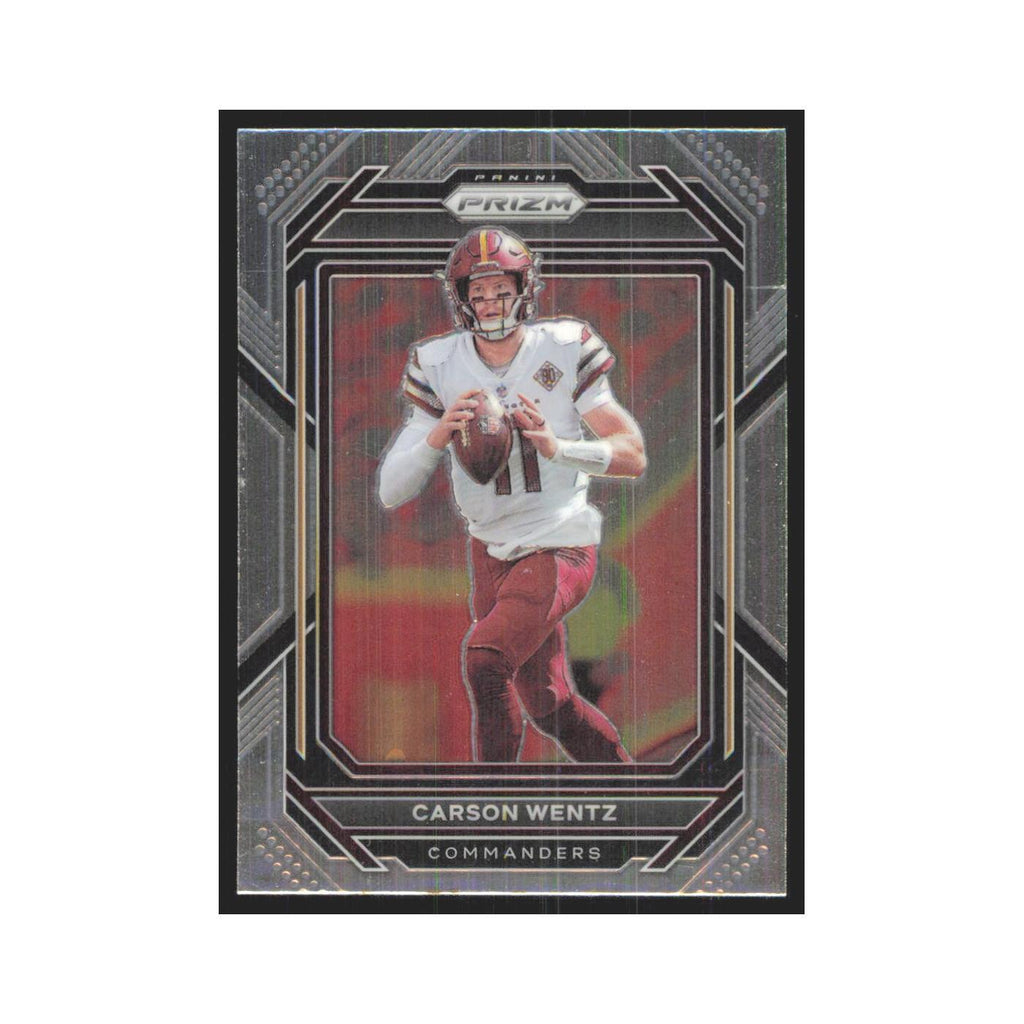 Carson Wentz 2022 Panini Prizm #292 Washington Commanders Football Card NM