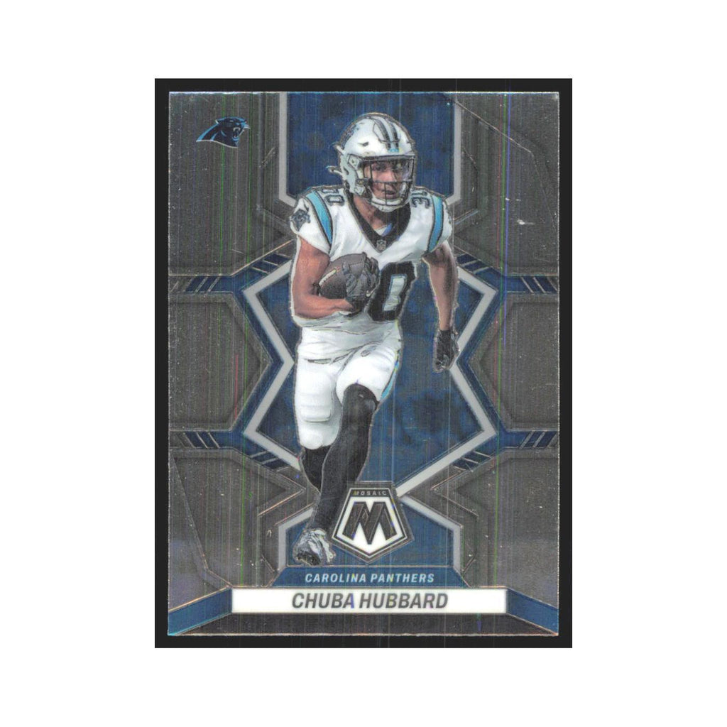 Chuba Hubbard 2022 Panini Mosaic #31 Carolina Panthers Football Card NM