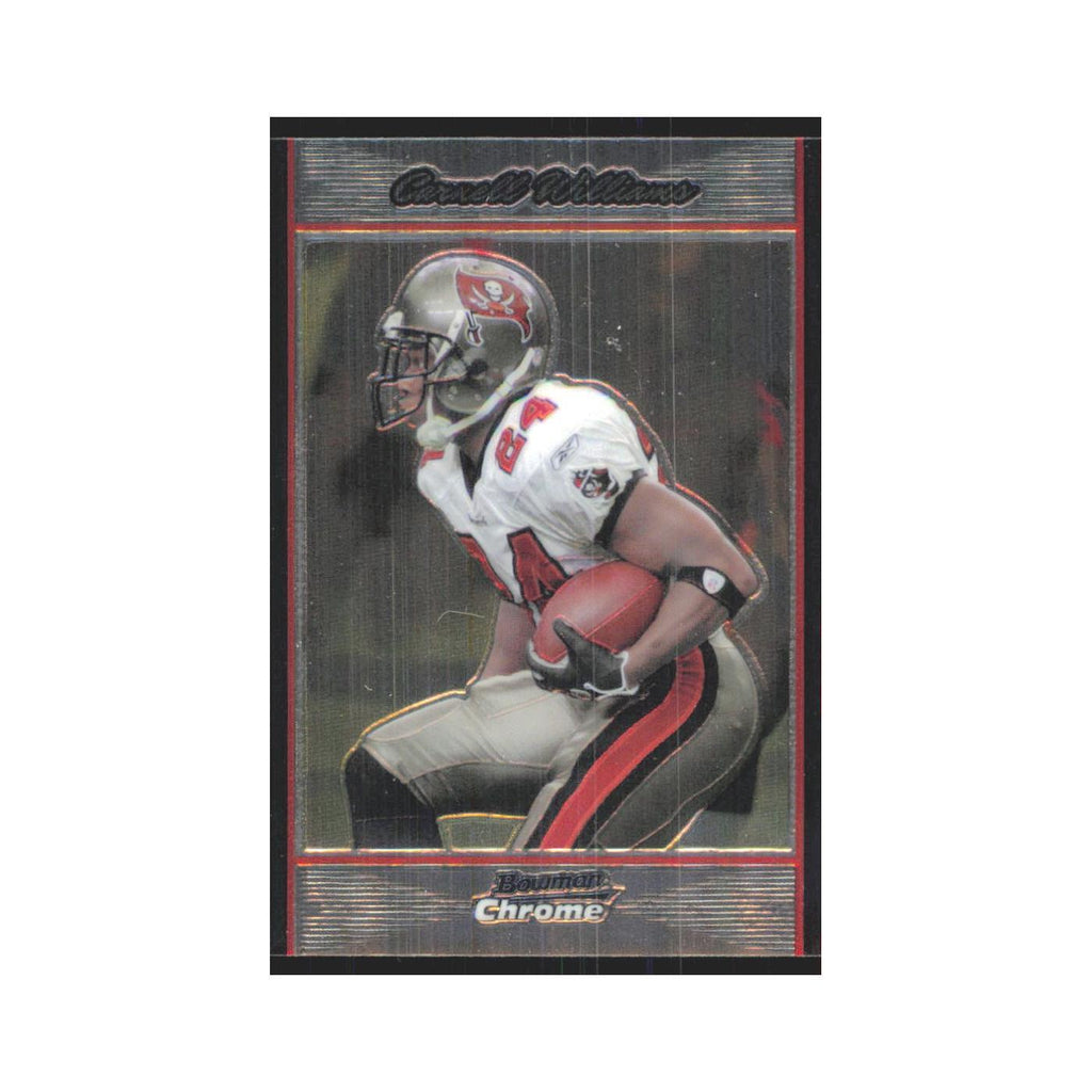 Carnell Williams 2007 Bowman Chrome #BC191 Tampa Bay Buccaneers Football Card NM