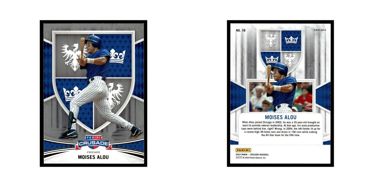 Moises Alou 2024 Panini Crusade #16 Baseball Card NM