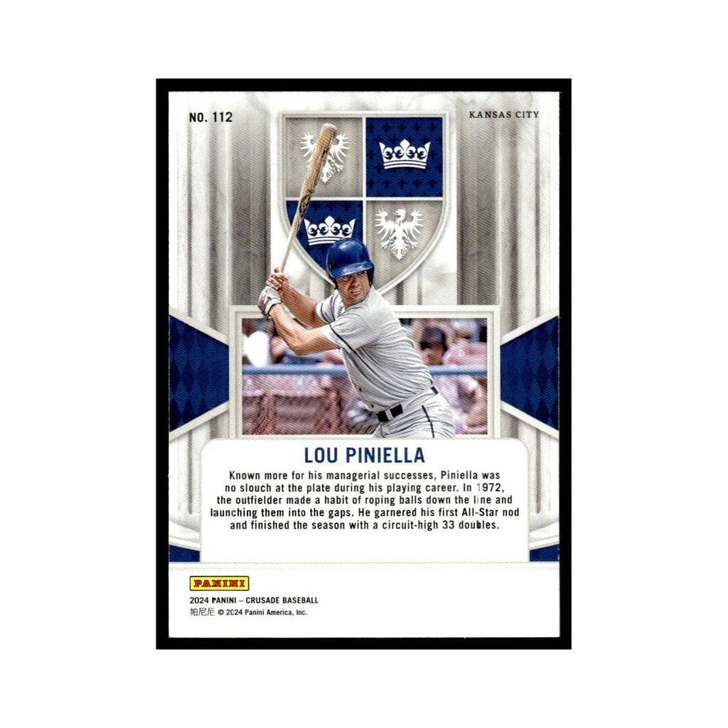 Lou Piniella 2024 Panini Crusade #112 Baseball Card NM