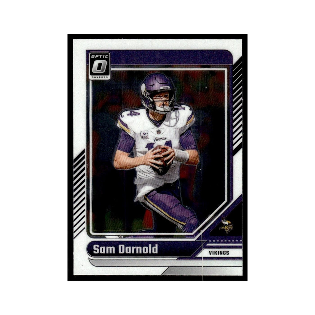 Sam Darnold 2024 Donruss Optic #127 Minnesota Vikings Football Card NM
