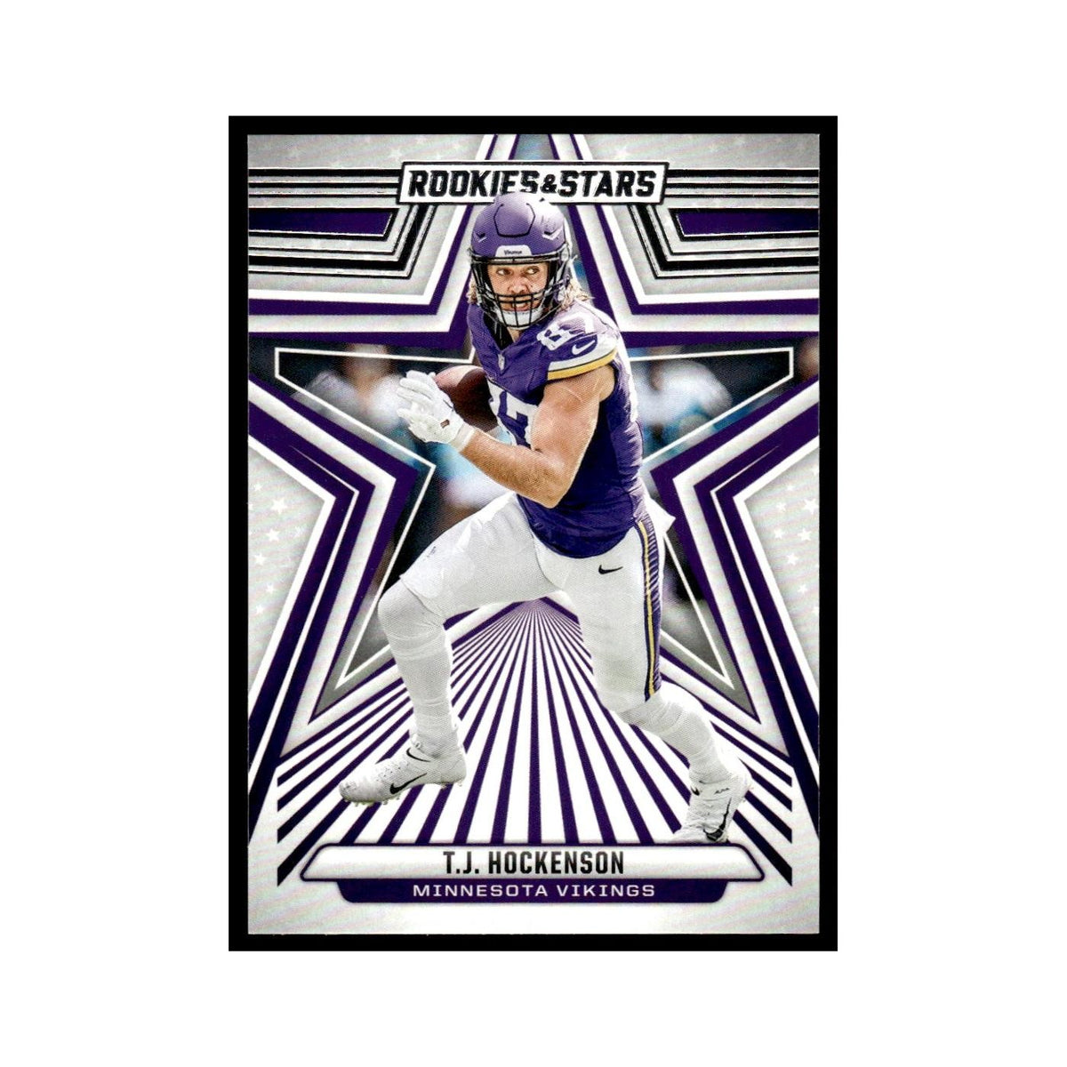 T.J. Hockenson 2024 Panini Rookies & Stars #65 Minnesota Vikings NM