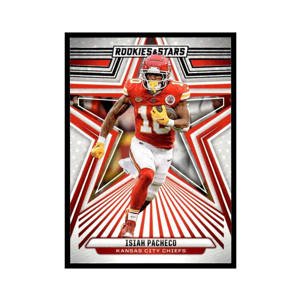 Isiah Pacheco 2024 Panini Rookies & Stars #47 Kansas City Chiefs NM