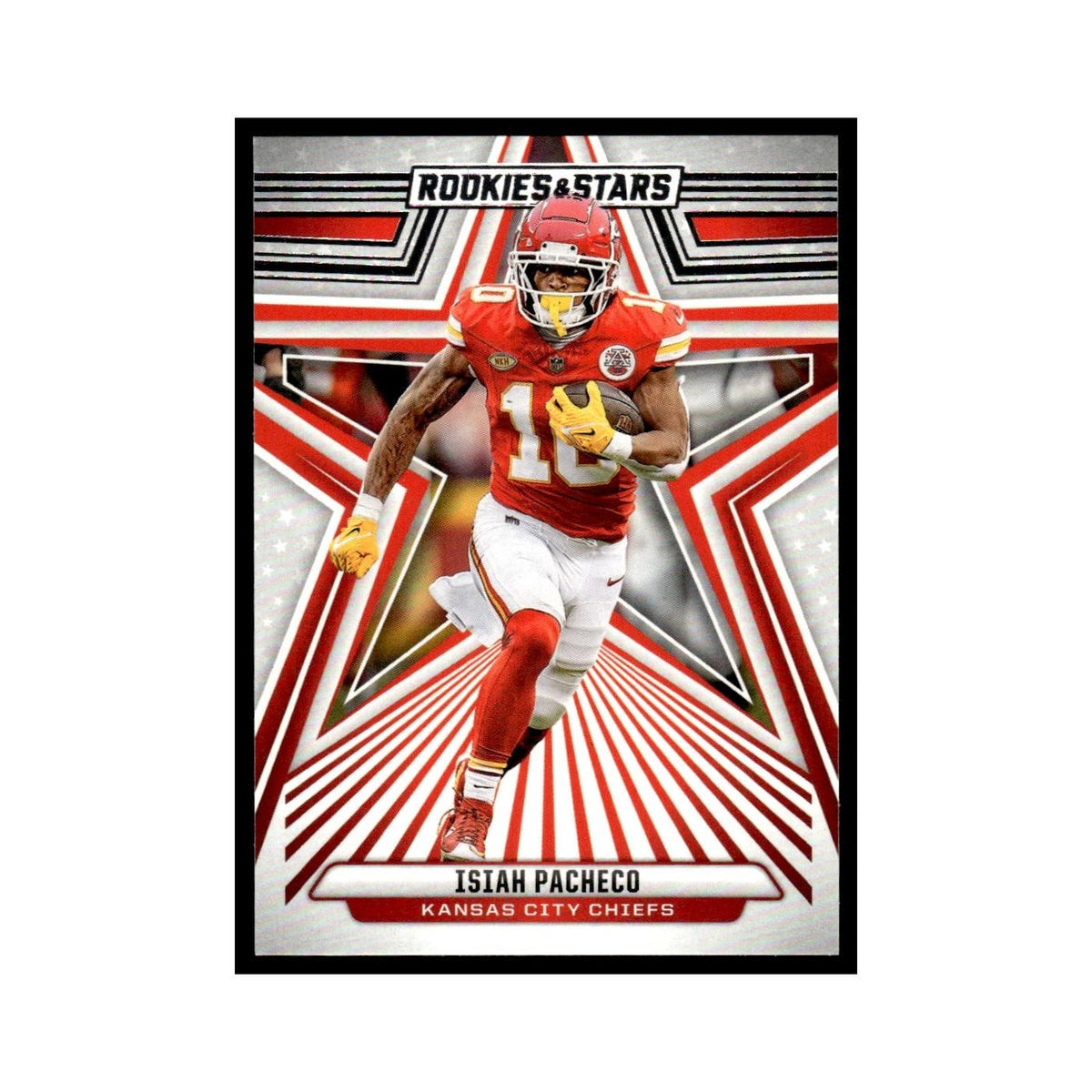 Isiah Pacheco 2024 Panini Rookies & Stars #47 Kansas City Chiefs NM