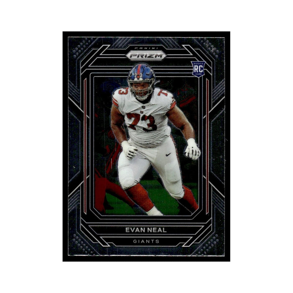 Evan Neal Rookie 2022 Panini Prizm #367 New York Giants Football Card NM