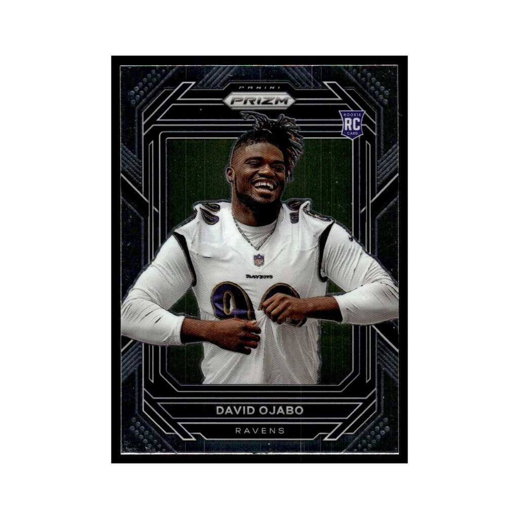 David Ojabo Rookie 2022 Panini Prizm #388 Baltimore Ravens Football Card NM
