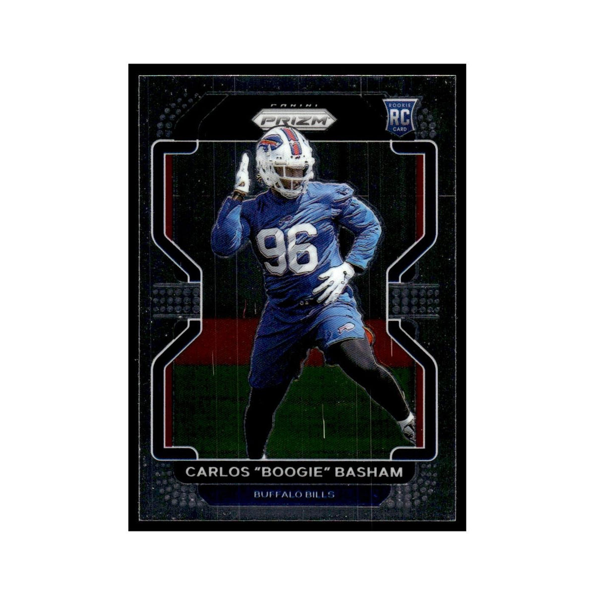 Carlos Boogie Basham Rookie 2021 Panini Prizm #436 Buffalo Bills NM