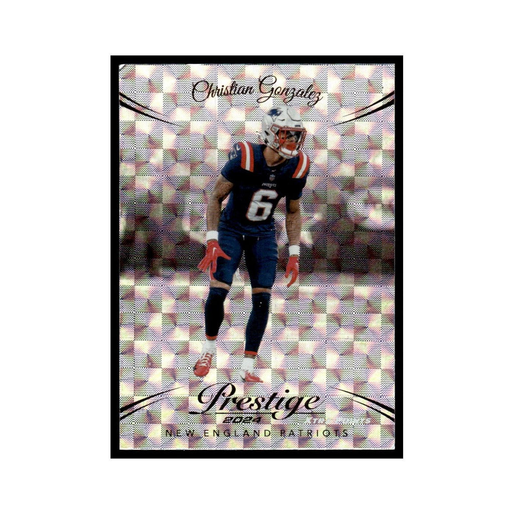 Christian Gonzalez 2024 Panini Prestige #205 New England Patriots NM