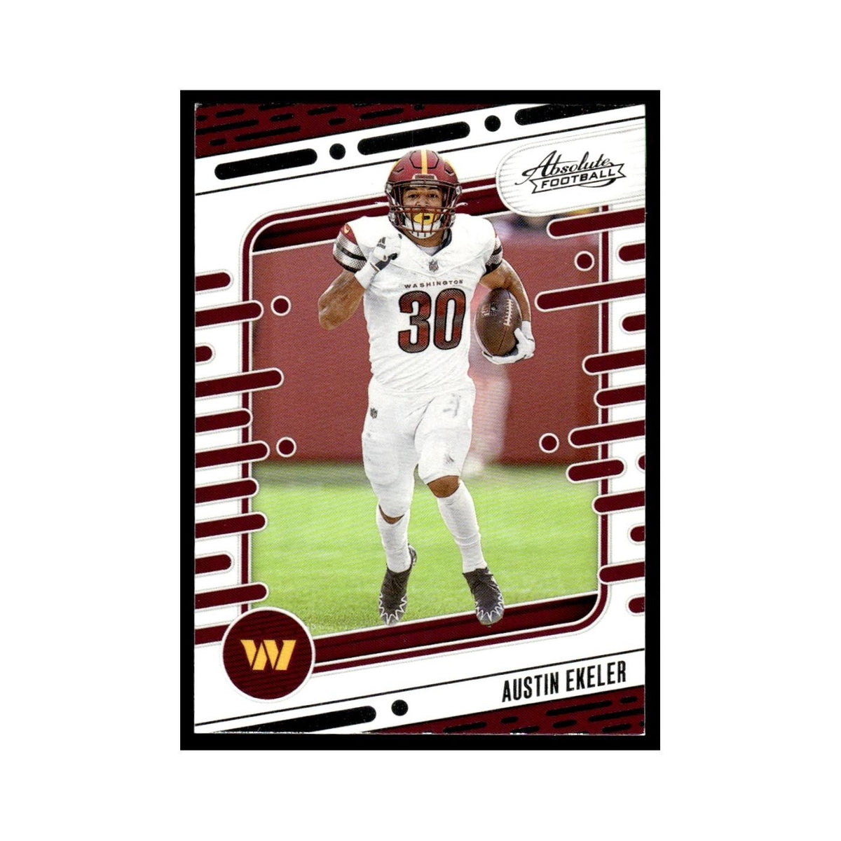 Austin Ekeler 2024 Panini Absolute #100 Washington Commanders Football Card NM