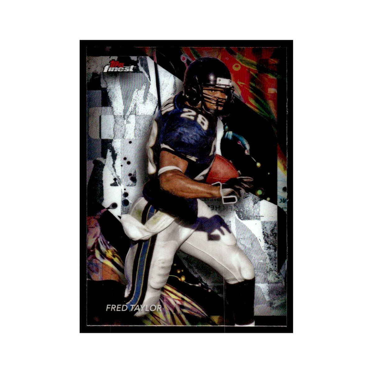 Fred Taylor 2024 Finest #125 Jacksonville Jaguars Football Card NM