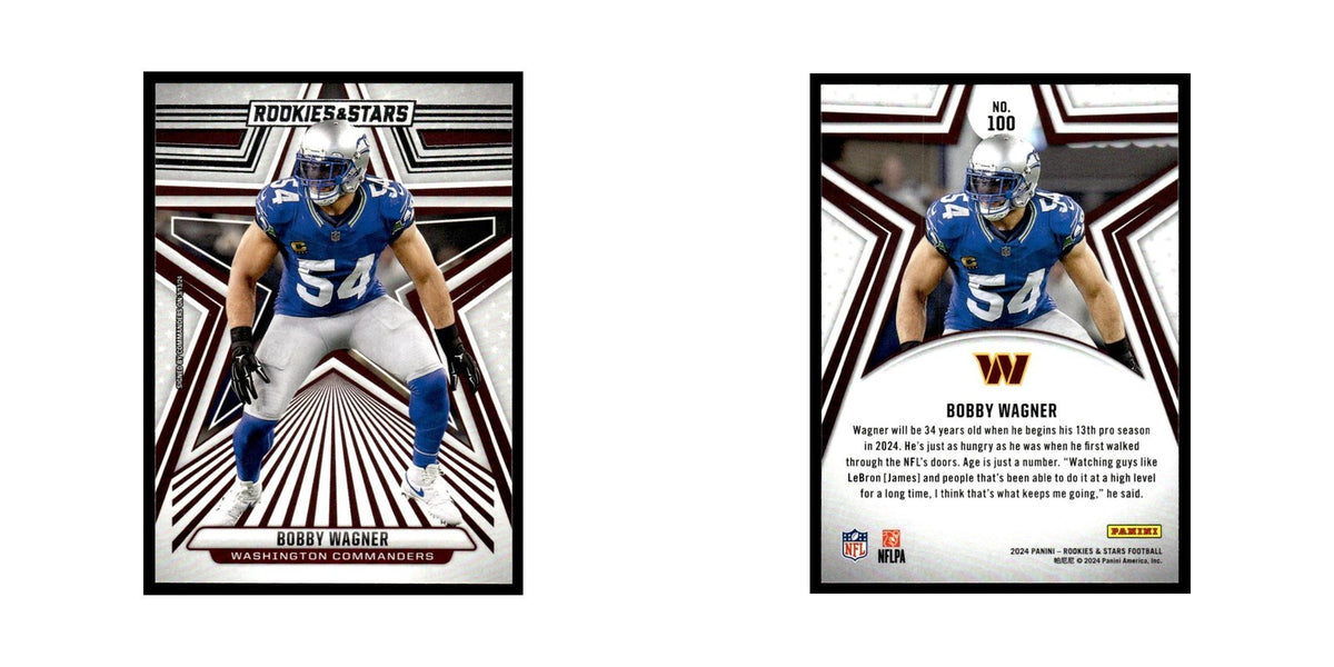 Bobby Wagner 2024 Panini Rookies & Stars #100 Washington Commanders NM