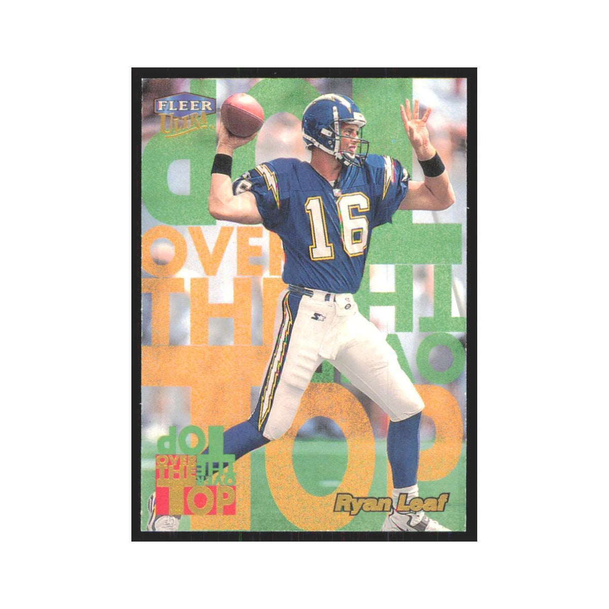 Ryan Leaf 1999 Fleer Ultra #12 San Diego Chargers Football Card NM