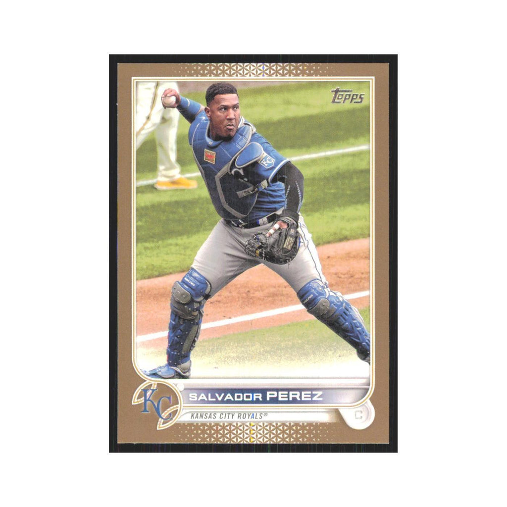 2022 Topps Gold Salvador Perez Royals #219