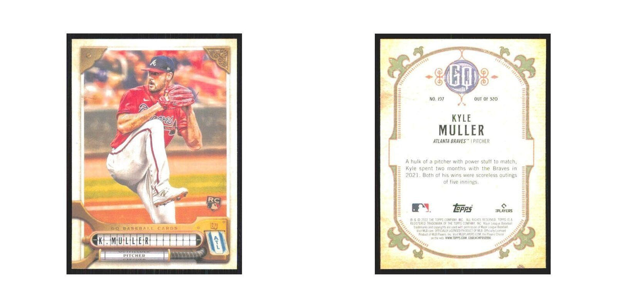 2022 Gypsy Queen Kyle Muller RC Braves #197