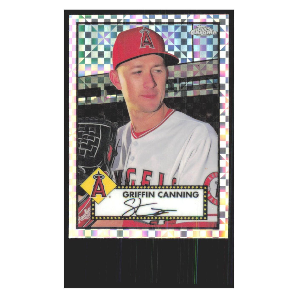 2021 Topps Chrome X-Fractor Griffin Canning Angels #468