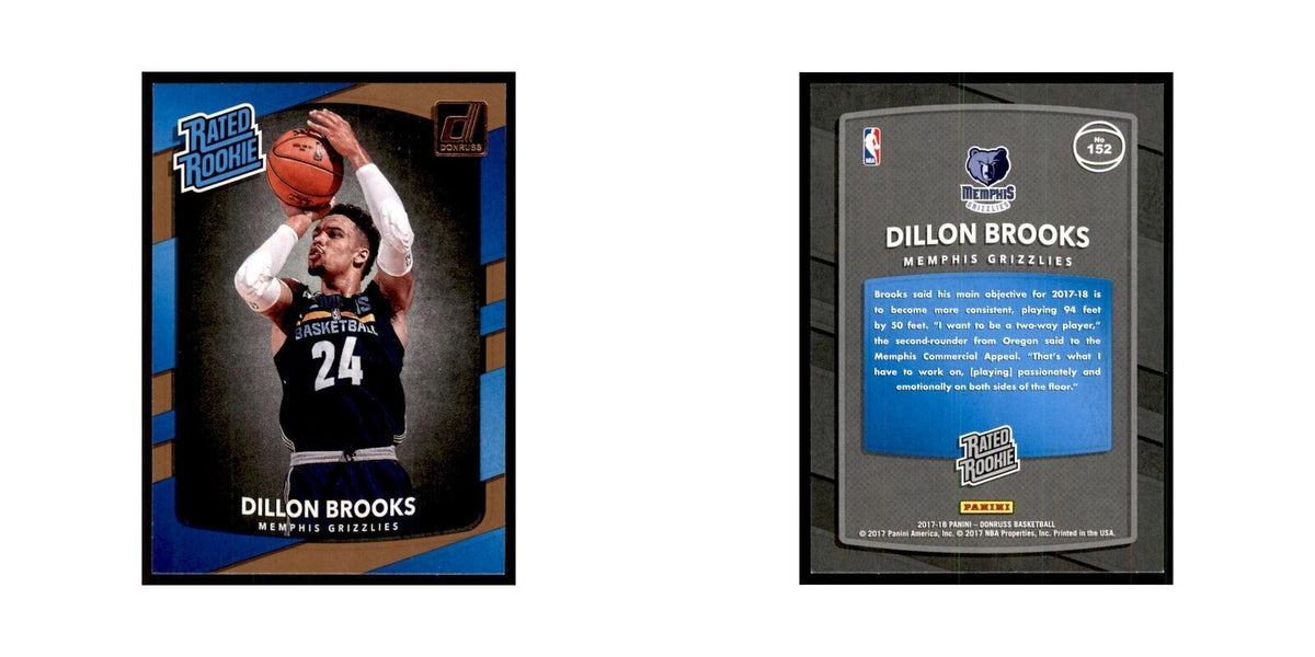2017 Donruss Dillon Brooks Basketball Cards #152