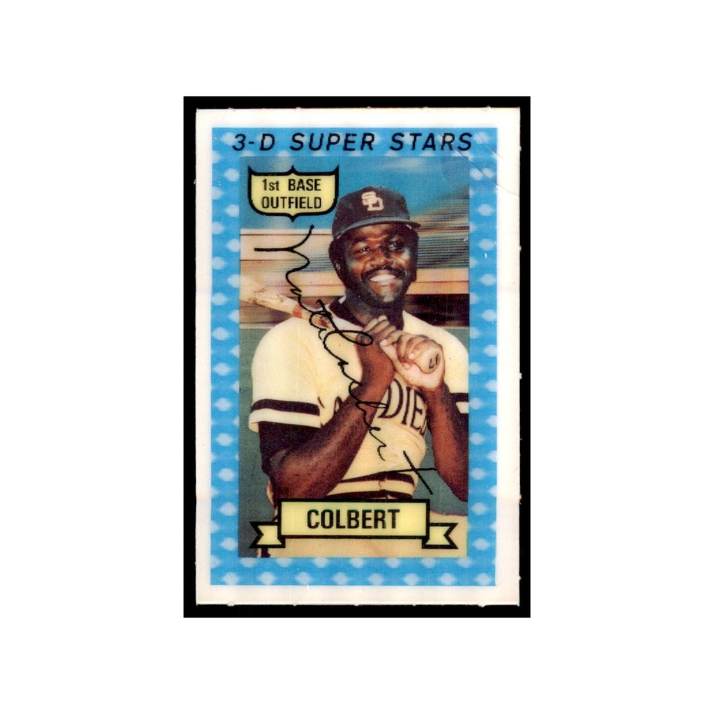 1974 3-D Super Stars Nathan Colbert Jr Baseball Cards #19