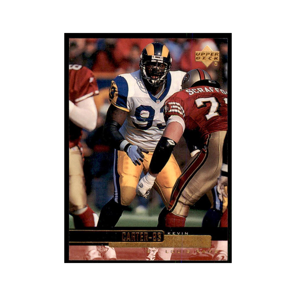 1999 Upper Deck Kevin Carter St. Louis Rams #180