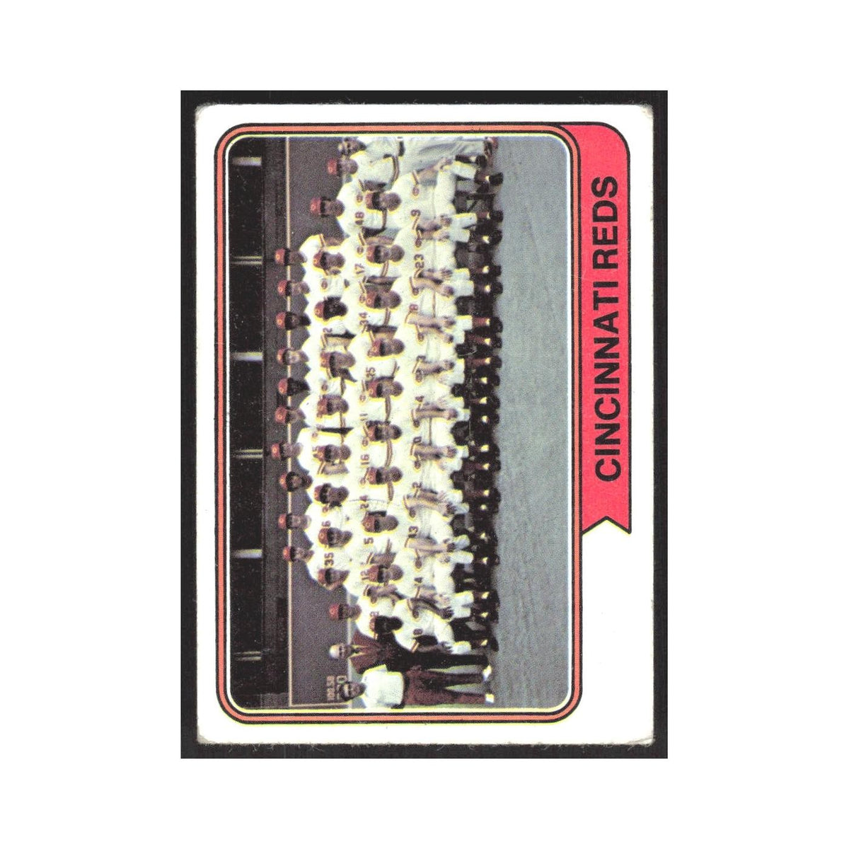 1974 Topps Team Card Reds #459