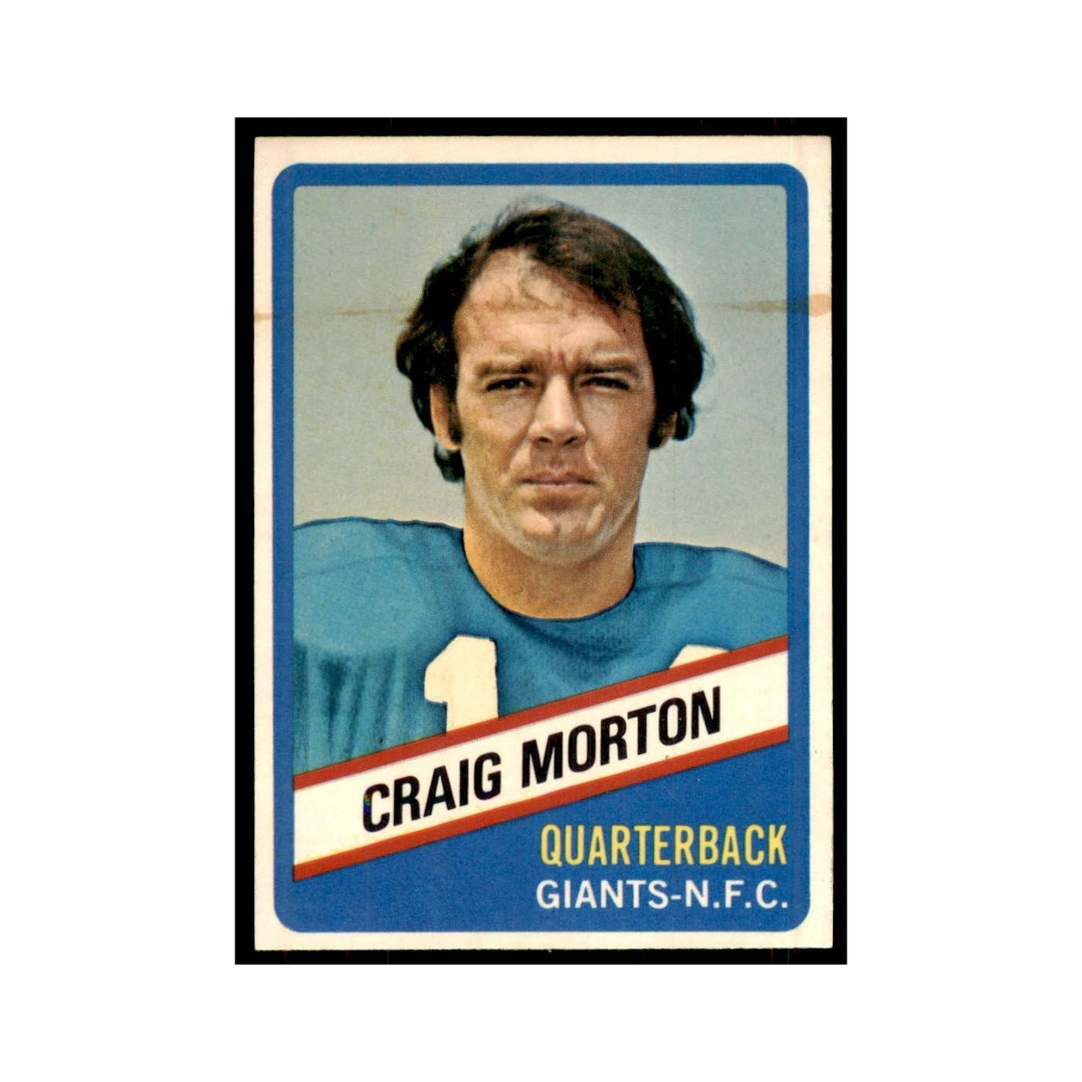 1976 Wonder Bread Craig Morton Giants #1