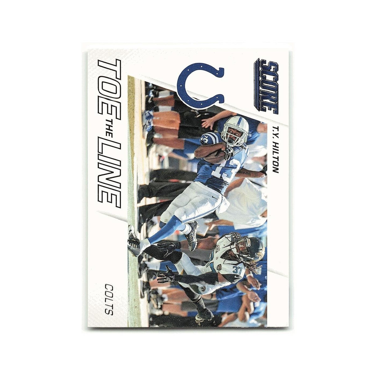 T.Y. Hilton 2016 Score Toe The Line #9 Indianapolis Colts Football Card NM