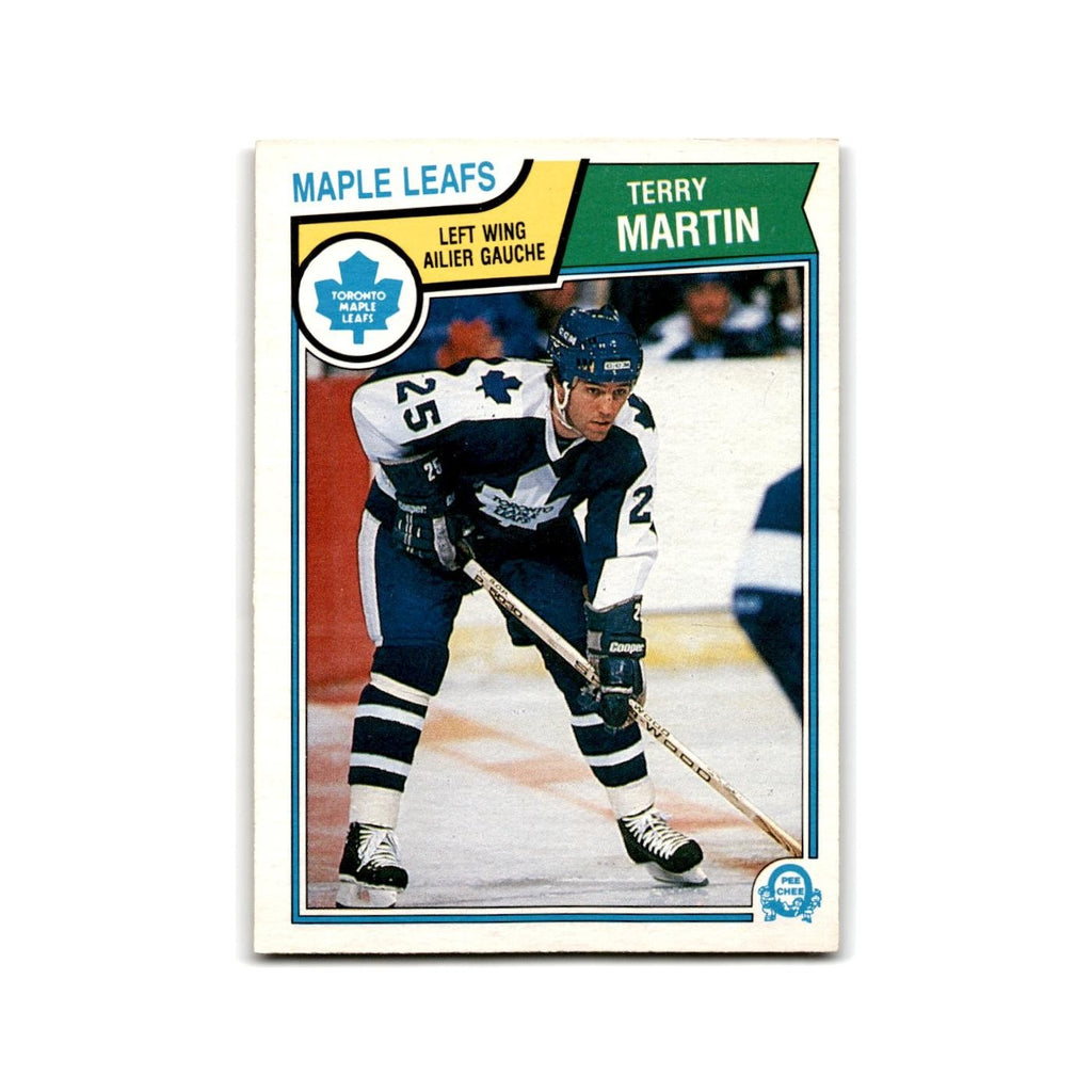 1983 O-Pee-Chee Terry Martin Toronto Maple Leafs #336