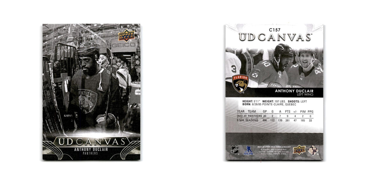 2023 Upper Deck UD Canvas Anthony Duclair Florida Panthers #C157