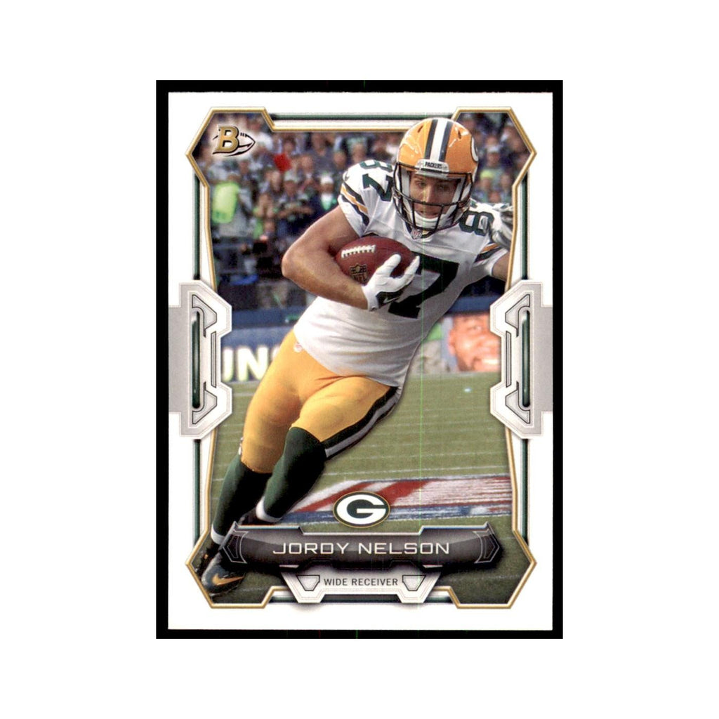 2015 Bowman Jordy Nelson Football Cards #45