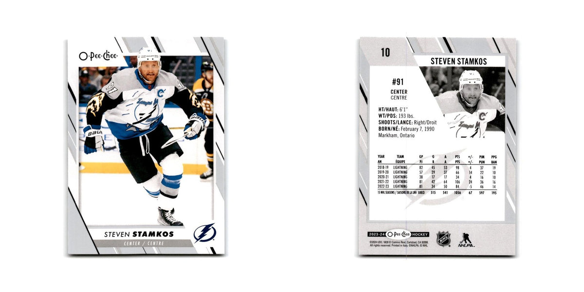 2023 O-Pee-Chee Steven Stamkos Tampa Bay Lightning #10