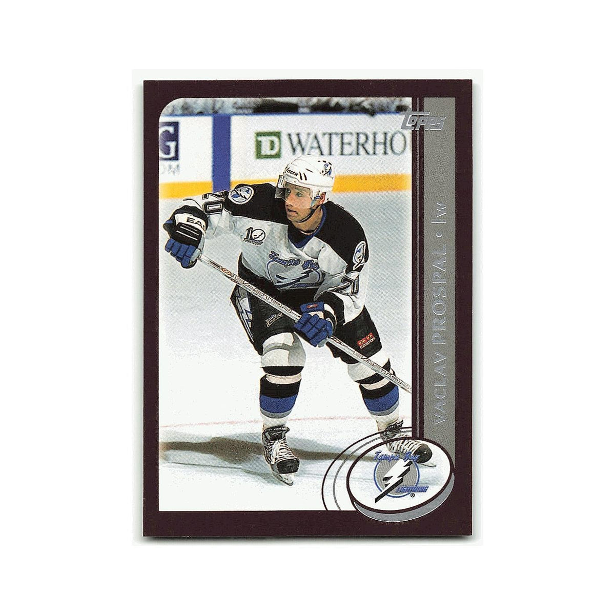 Vaclav Prospal 2002 Topps #109 Tampa Bay Lightning Hockey Card NM