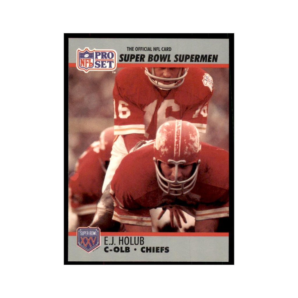 1990 Pro Set Silver Anniversay Commemorative E.J. Holub #130