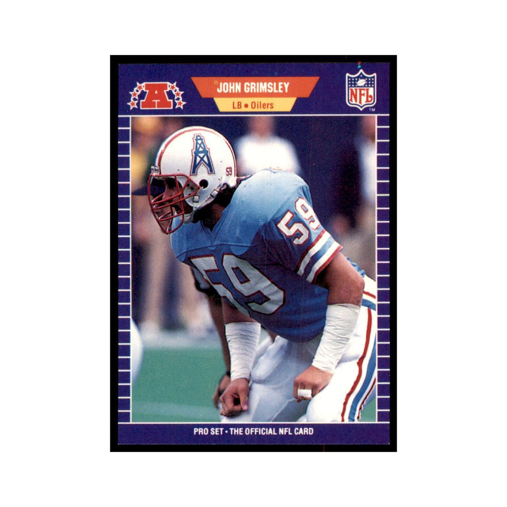 John Grimsley 1989 Pro Set #144 Football Cards Football Card NM