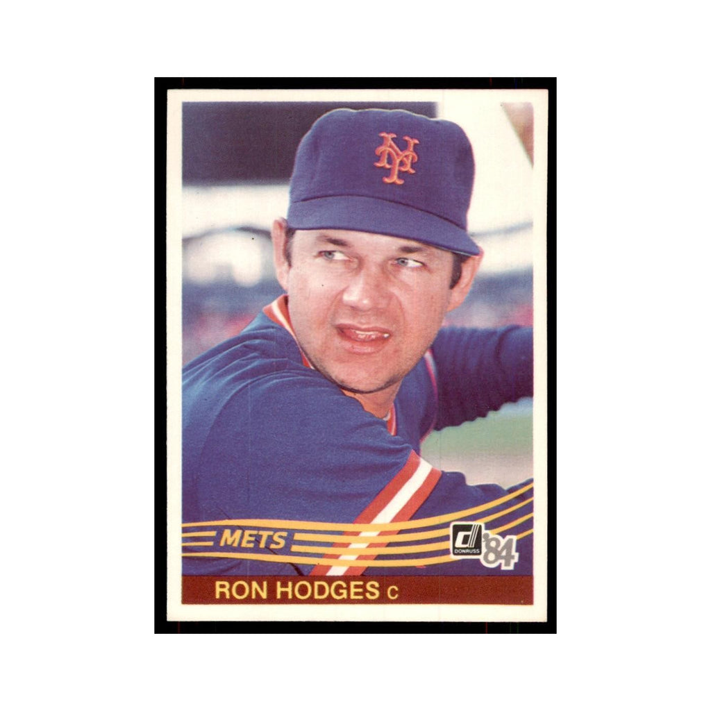 Ron Hodges 1984 Donruss #603 New York Mets Baseball Card NM